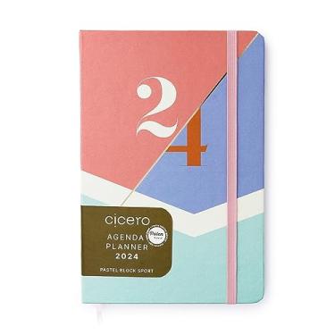 Imagem de Agenda Planner Ciceros 2024 Pastel Block Sport Semanal 14X21 Vinte E Quatro, Cicero