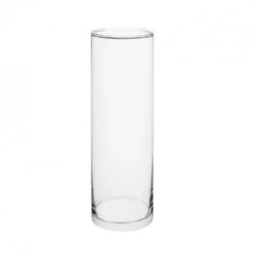 Imagem de Vaso Decorativo-Tubo de Vidro Cilindrico 30x11cm-Arranjos- Flores- Festas-Decorar Mesa de jantar -Decoração Moderna