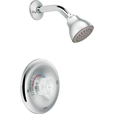 Imagem de Moen Válvula balanceada de pressão Posi Temp de alavanca única T182 da coleção Chateau