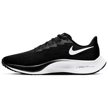 Imagem de Nike Men's AIR ZOOM PEGASUS 37 Cross Country Running Shoe, Black White, 6.5 UK