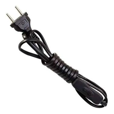 Imagem de Rabicho Abajur, Cordão De Força Com Interruptor Centro