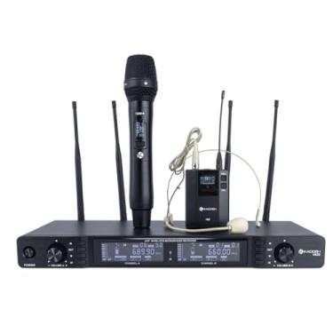 Imagem de Microfone Sem fio Kadosh K 622C Duplo Mão Headset