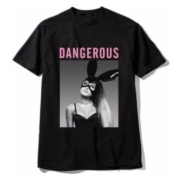 Imagem de Camisa Ariana Grande Dangerous Woman Camiseta Unissex - Semprenaluta