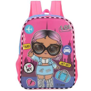 Imagem de Mochila Escolar Luxcel LoL 37971-Feminino