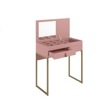 Imagem de Penteadeira Industrial Lady 1 Porta 1 Gaveta Rosê