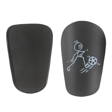Imagem de Amagogo 2x mini caneleiras de futebol protetor profissional à prova de choque compacto equipamento de futebol treinamento caneleiras para meninos meninas, 10cmx6cm