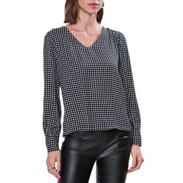 Imagem de Blusa Feminina Infini Ml Segall Preta - S34248