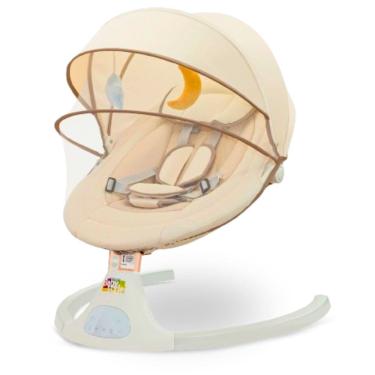 Imagem de Cadeirinha De Balanço P/ Bebê Automatica Elétrica Baby Style Branca