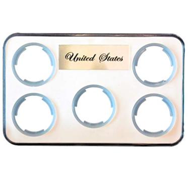 Imagem de Ursae Minoris Elite Certified-Style Five-Coin Holder for US Large Dollar Seated Liberty, Trade, Morgan, Peace, Eisenhower