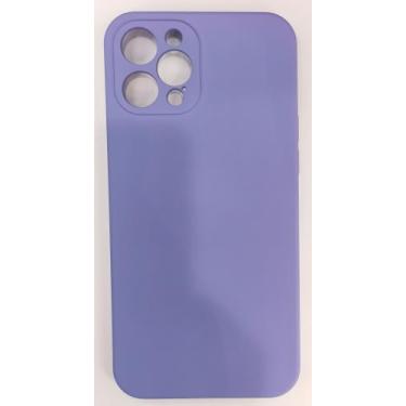 Imagem de Capa Capinha Compatível Com iphone 12 pro max tela 6.7 Silicone Avelud