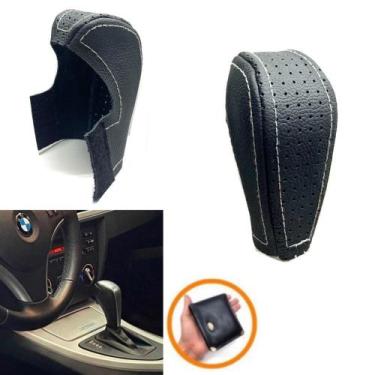 Imagem de Revestimento Couro Manopla Câmbio Automático Bmw Serie 3 320i 325i 335
