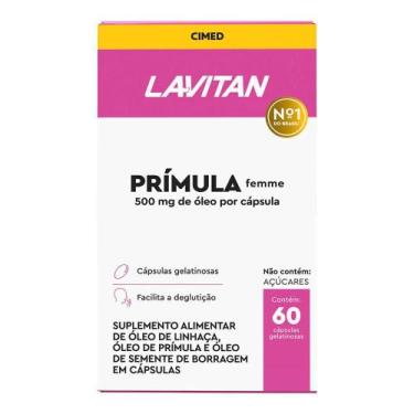 Imagem de Lavitan prímula femme com 60 cápsulas - CIMED