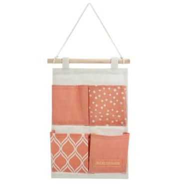 Imagem de Organizador para Pendurar de Tecido Tamanho P com 4 Bolsos - Jacki Des