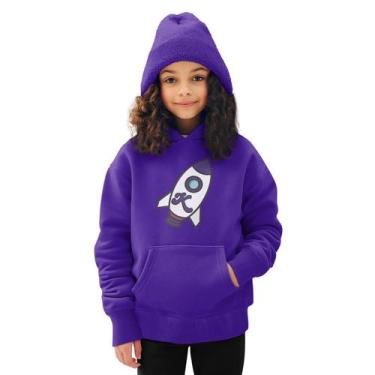 Imagem de Moleton Infantil Roxo Katlen Dos Rosas Foquete Katlen irmã da Emilly V
