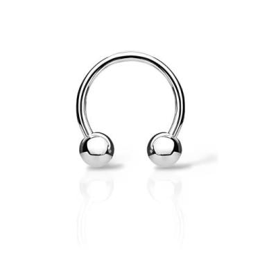 Imagem de Piercing Orelha Peito Septo Aço Cirúrgico Hipoalergico Cores - Oremte,