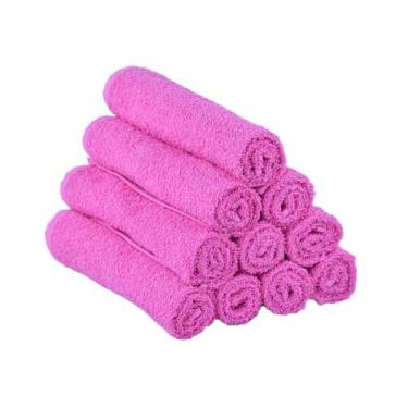 Imagem de Kit 10 Toalhas Manicure Perfeito Estilo, Pink