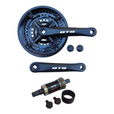 Imagem de Pedivela Gts 9v Alumínio 42x34x24 Tipo Shimano Eixo Cent Gts, 9v