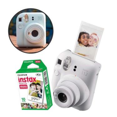 Imagem de Câmera Instantânea Instax Mini 12 Branca com Filme de 10 poses - FujiF