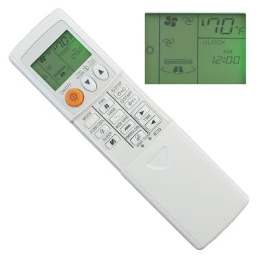 Imagem de Controle remoto de substituição para Mitsubishi Electric Mr Slim ar condicionado MSY-GL18NA-U1 MUY-GL18NA (Fahrenheit e luz de fundo)