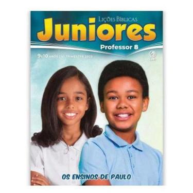 Imagem de Revista Lições Bíblica Juniores Professor 4º Trimestre 2023 - CPAD