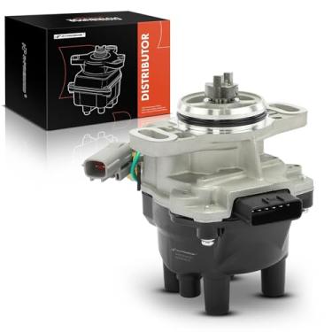 Imagem de A-Premium Distribuidor de ignição com tampa e rotor compatível com Nissan Sentra 1995-1999, 200SX 1995-1998, 1,6L, substituição # 221000M300, 221000M301