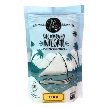 Imagem de Sal Marinho Integral De Mossoró 500g - Br Spices