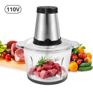 Imagem de Multiprocessador 2L Elétrico para Carne e Temperos, Aço Inoxidável, 11