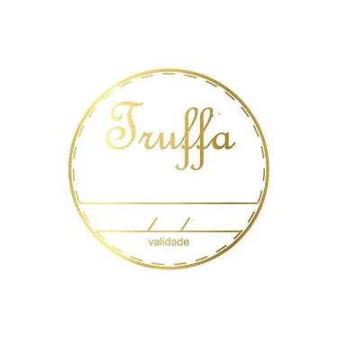 Imagem de Adesivo "Truffa Gourmet com Validade" - Ref.2020 - Hot Stamping - Dour