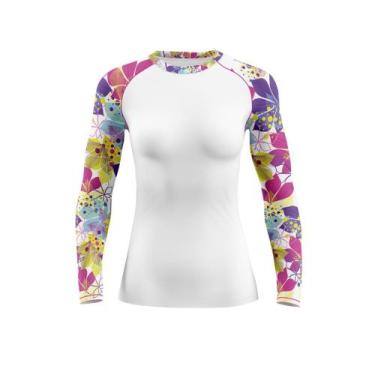 Imagem de Camisa Manga Longa Feminina Moda Praia Uv 50 Térmica Dry 3 - Everest S