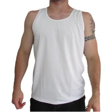 Imagem de Camisa Regata 100% Poliéster Sublimação Camiseta Básica - DDC Modas, B