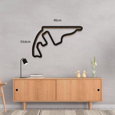Imagem de Escultura de Parede 3D - GP de Abu Dhabi - YAS MARINA - Muralist, 90CM