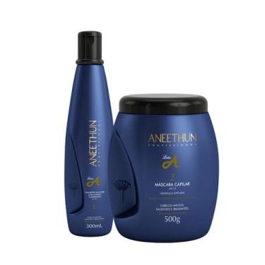 Imagem de Kit Aneethun Linha A  Shampoo 300ml + Mascara 500g