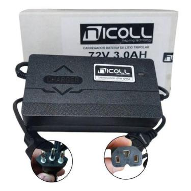 Imagem de Carregador para Bateria De Lítio 72v Bicicleta Moto elétrica Bivolt 11