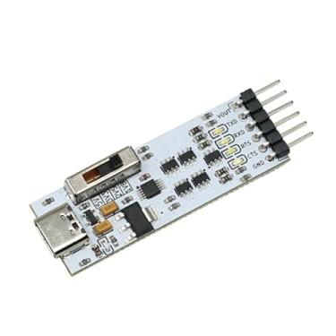 Imagem de Módulos seriais USB para TTL, conversor serial multinível, suporta comutação de nível quádruplo de 5V/3,3V/2,5V/1,8 V, chip mestre serial opcional FT232 CH340 CP2102, módulo USB para uart estável de