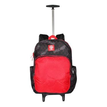 Imagem de Mochila Enaldinho Rodinhas Infantil Masculina Juvenil 2024 G - Luxcel