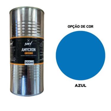 Imagem de Amycron 900ml - tinta para couro (loja oficial), AZUL