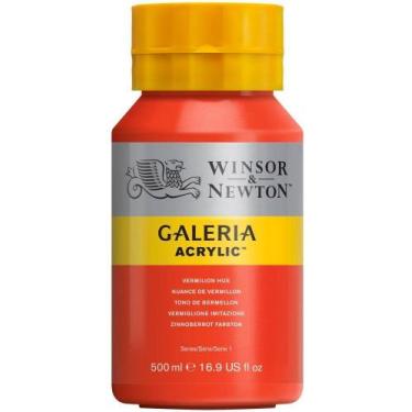 Imagem de Tinta Acrílica Galeria 500ml Winsor & Newton Vermilion 682