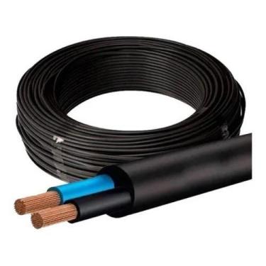Imagem de Fio Cabo Pp 2x2,5 Mm Rolo 33 Metros Extensão Caixa De Som - OEM