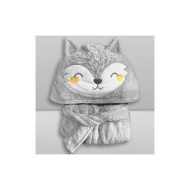 Imagem de Roupão Infantil Laço Bebê Power Sec Animada - LACO BEBE, 5-6, Raposa c