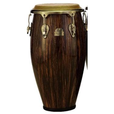 Imagem de Pearl Elite Series Tumba de fibra de madeira de 31,8 cm, chocolate amargo (PWFC125DX)