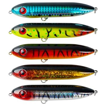 Imagem de SILANON Isca flutuante de linha de chocalho de peixe-gato para pesca de gato, 5 peças boias estilo dragão demoníaco boias de chocalho de bagre para Santee Cooper Catfish Rig Catfish Rig Catfishing