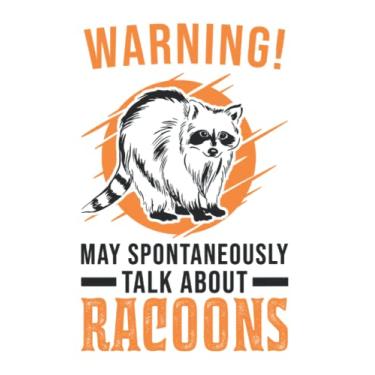 Imagem de Racoon Notebook: May Spontaneously Talk About Racoons Raccoon / 6X9 Inches / 120 Graph Sites Sites