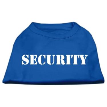 Imagem de Mirage Pet Products Camisetas com estampa de tela de segurança de 20 cm para animais de estimação, PP, azul