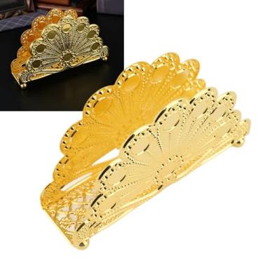 Imagem de Organizador de Guardanapos Em pé, Material de Ferro Anticorrosão Versátil Usa Suporte de Guardanapo de Mesa de Construção de Metal Robusto para Restaurante de Hotel (padrão