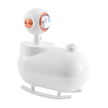 Imagem de WeiLaiKeQi Mini Umidificador de Ar Umidificador de Gotejamento de Água Multifuncional com Luz Umidificador Silencioso Umidificador de de Água para Sala de, Branco