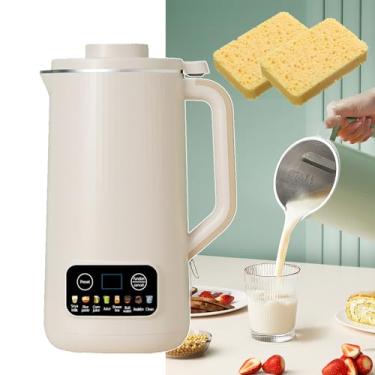 Imagem de CHONGHAN MáQuina AutomáTica De Leite De Nozes, MáQuina De Leite De AmêNdoa, 600 Ml, Leite De Soja AutomáTico Para Leites Caseiros De Aveia, Coco, Soja, Vegetais Com Atraso De IníCio/Manter