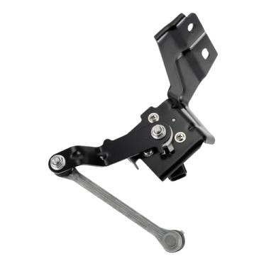 Imagem de VekAuto Sensor de nível de altura de suspensão a ar compatível com Mitsubishi Outlander 05-13, sensor de nível de farol traseiro direito plástico ABS durável preto