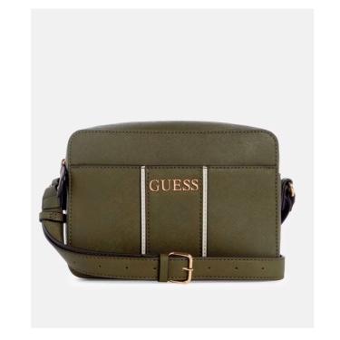 Imagem de Bolsa Transversal Guess Zadora Verde