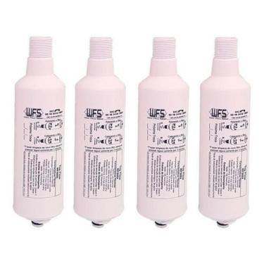 Imagem de Kit 4 Filtro Refil Compatível Purificador De Água Colormaq - WFS