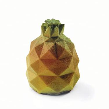 Imagem de DINARA KASKO Pineapple silicone mold for Baking. Geometric 3D silicone mold for cake or mousse, 4pcs. by world famous pastry chef